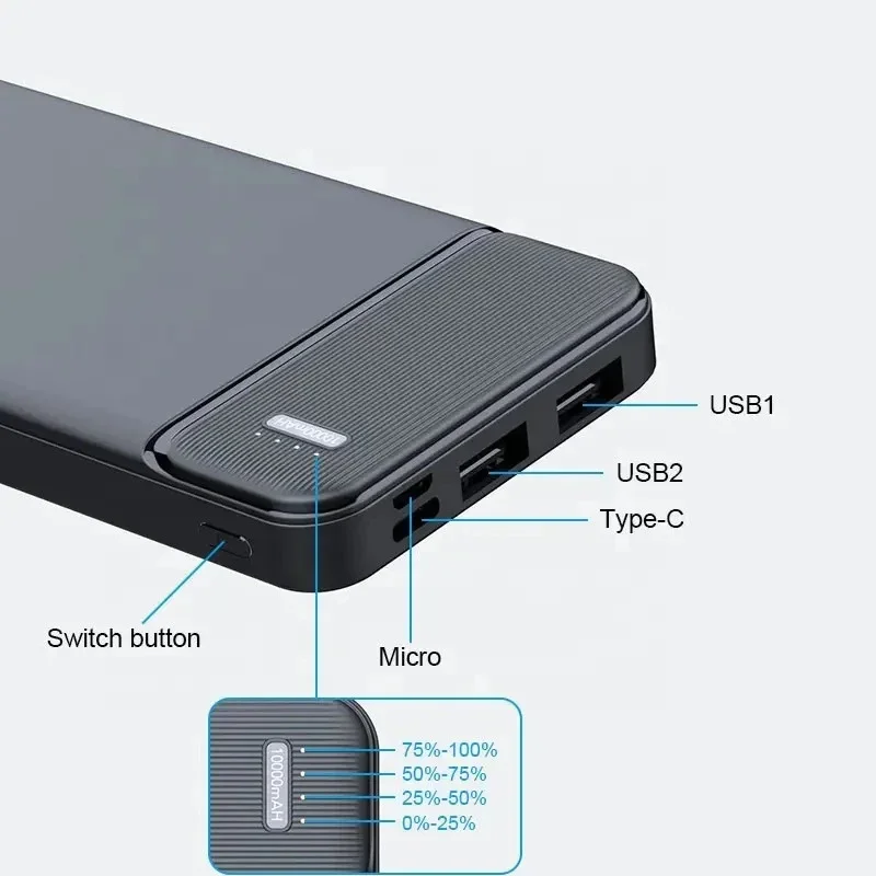 50000mAh High Capacity Power Bank 120W Fast Charging Powerbank Portable Battery Charger For iPhone Samsung Huawei 6