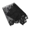 Spider Web Halloween Decorations Mantel Hanger for Garland Window Curtain Black 6