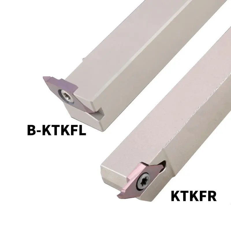 KTKFR1010JX-12 KTKFR1212JX-12 선반 공구 홀더 스위스형 선반용 흰색 스프링 스틸 CNC 터닝 툴 바 KTKFR 시리즈