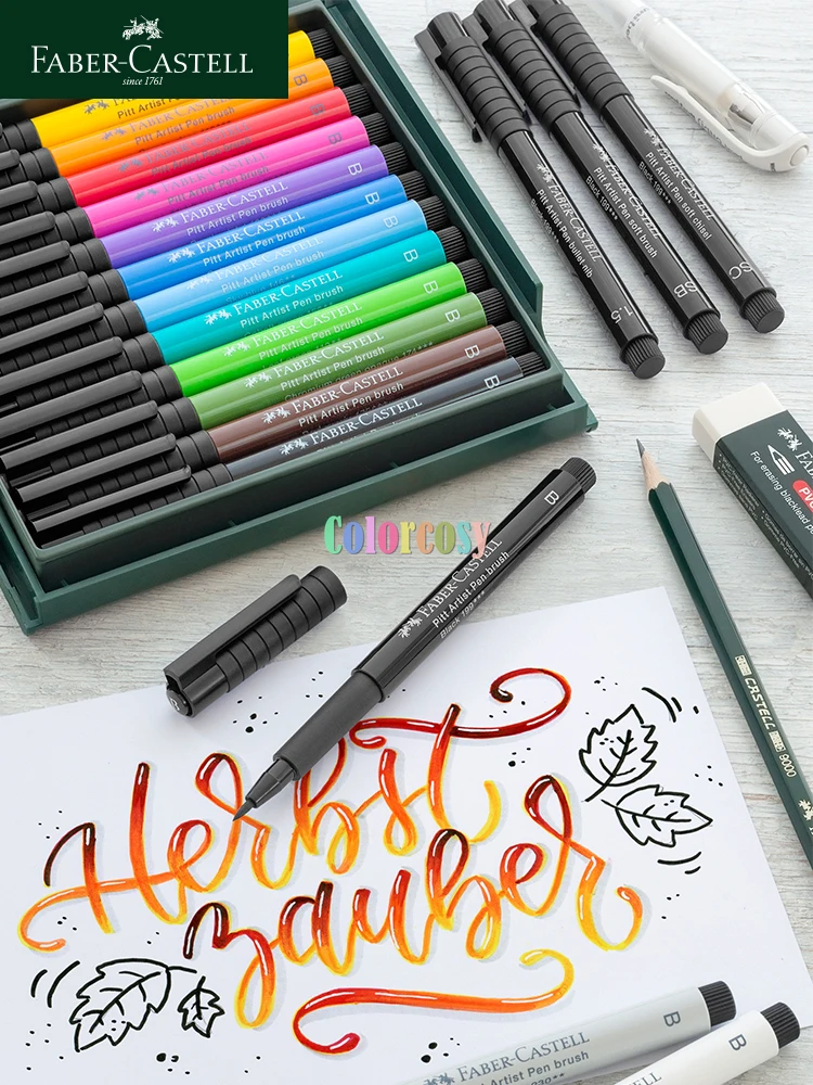 Faber-Castell Pitt Artist Pen Dual Tip Markers and Sets