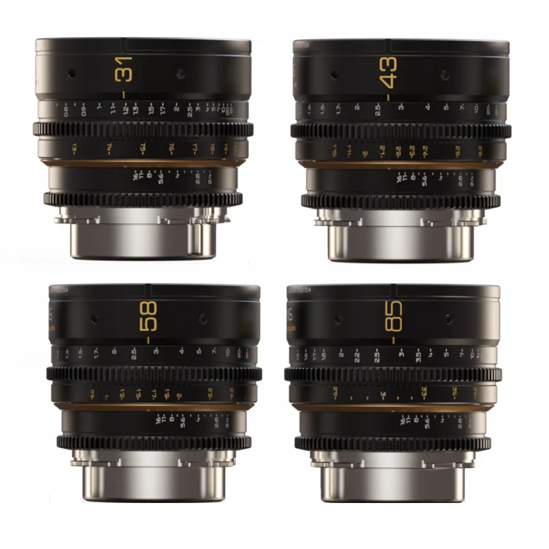 Dulens Apo Mini Prime 31Mm 43Mm 58Mm 85Mm T2.4 Obiettivo Cinematografico Per Canon Ef Pl Mount
