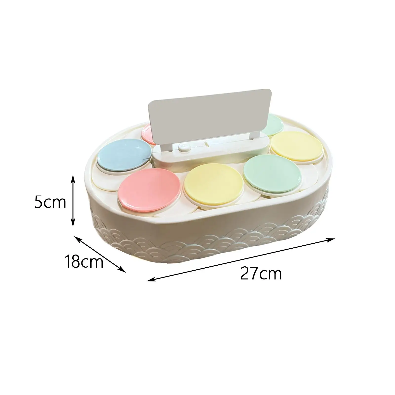 Cookie Cupcake Holder Pastries Dessert Display 360 Degree Automatic Rotating