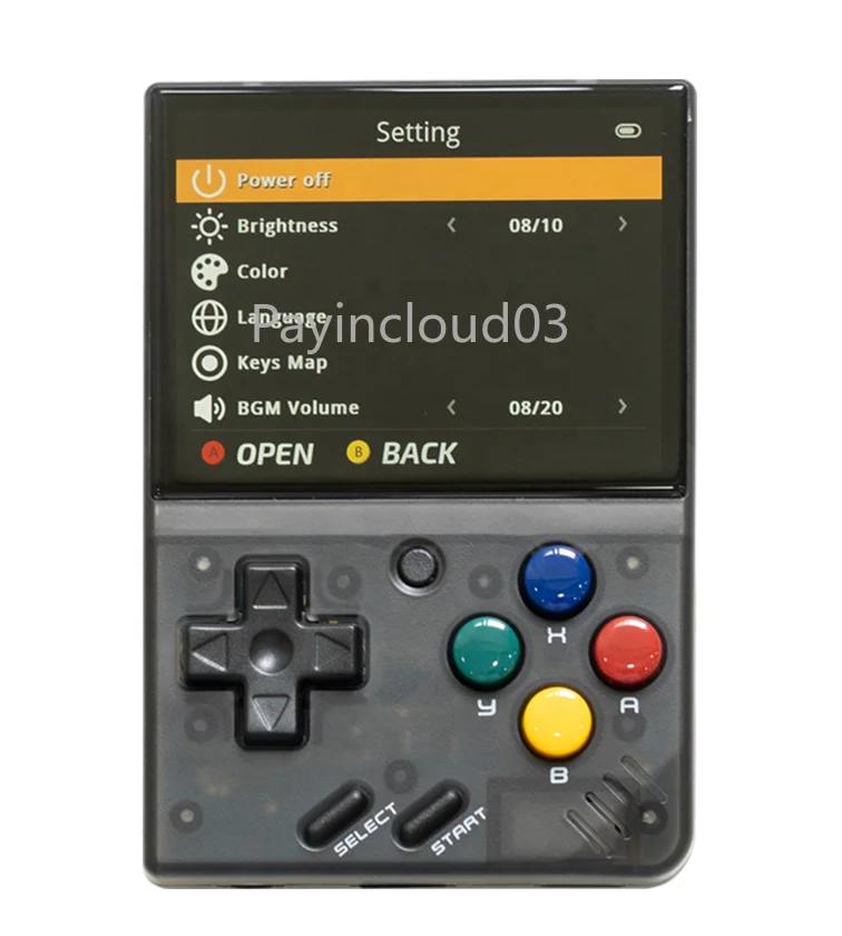 

Miyoo Mini Plus Handheld Game Player 3.5inch Screen Display Built in Linux Open Source System Portable Retro Game Console
