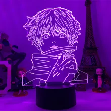 

3D Night Light Anime Lamp Satoru Gojo Light Jujutsu Kaisen Led Night Light for Birthday Gift