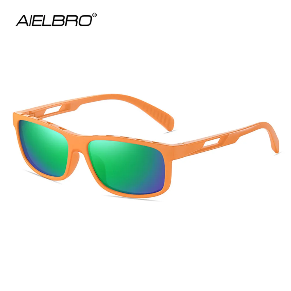 

AIELBRO 2024 New Sunglasses for Men Cycling Lenses Polarizing Glasses for Men Men's Bicycle Cycling Lenses Sports Glasses