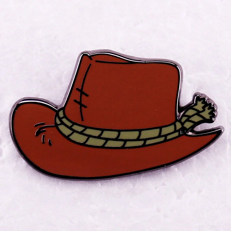 Cowboyhut Emaille Pin Schmuck Rucksack Dekorieren Geschenk