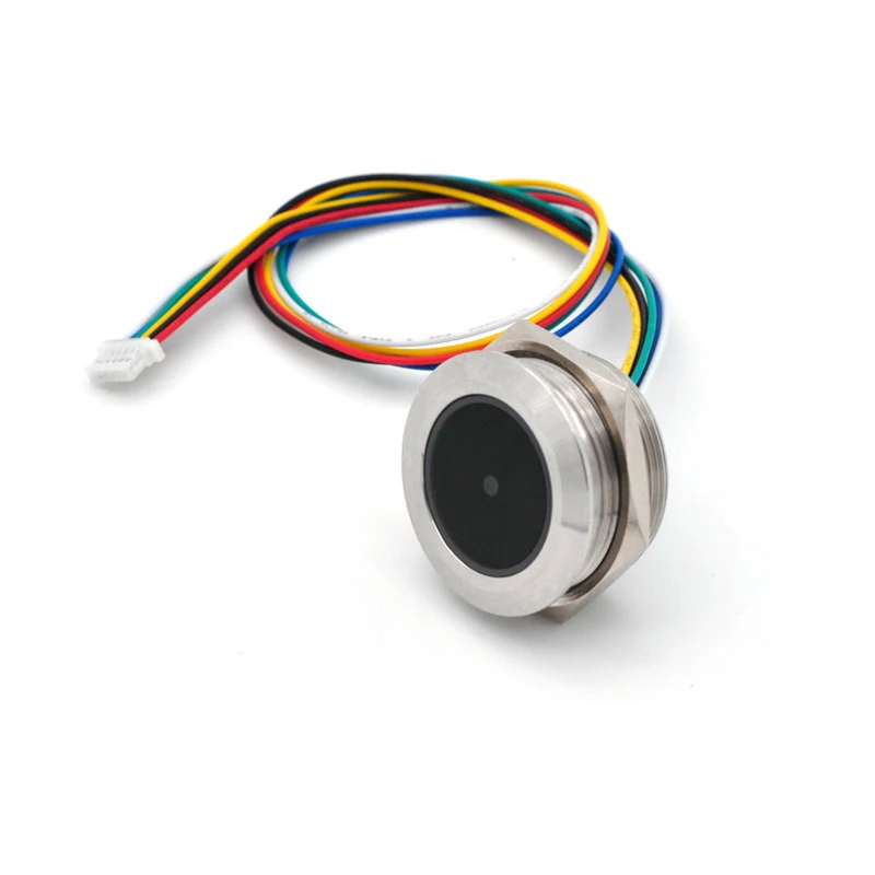 GM861 UART/USB 스테인레스 스틸 인클로저 링 표시 등 1D/QR/2D 바코드 스캐너 QR 코드 바코드 스캐너 모듈