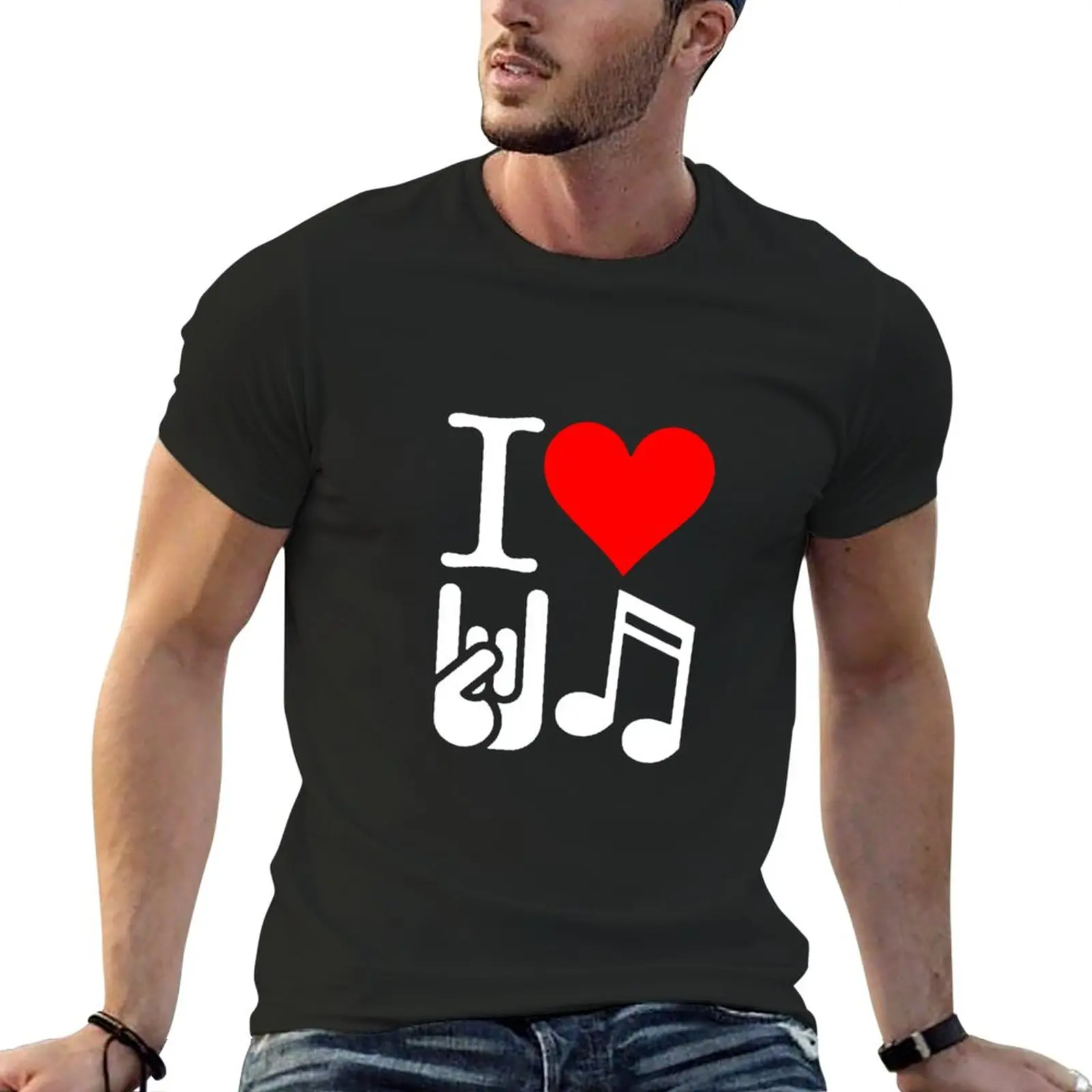 

New I Love Rock N Roll Essential T-Shirt plus size tops hippie clothes Short sleeve tee men workout shirt