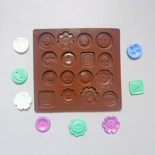 1pc 12 Grid Flower Chocolate Mold