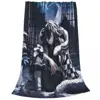 Serpent Hashira Obanai Iguro Fleece Blanket Anime Demon Slayer Funny Throw Blanket for Home 150*125cm Rug Piece 4