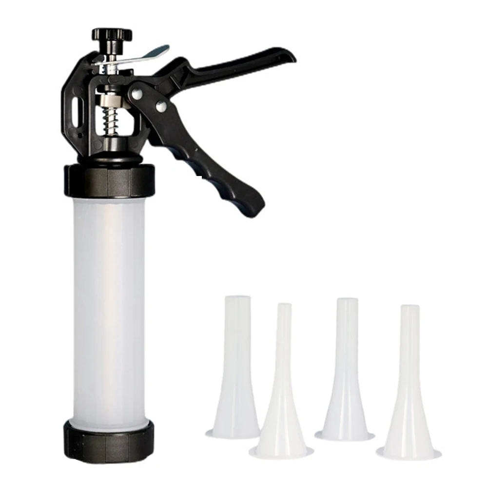 Manual Sausage Stuffing Machine Homemade Sausage Stuffer Syringe Stuffer Gadgets Manual Meat Injector Tools