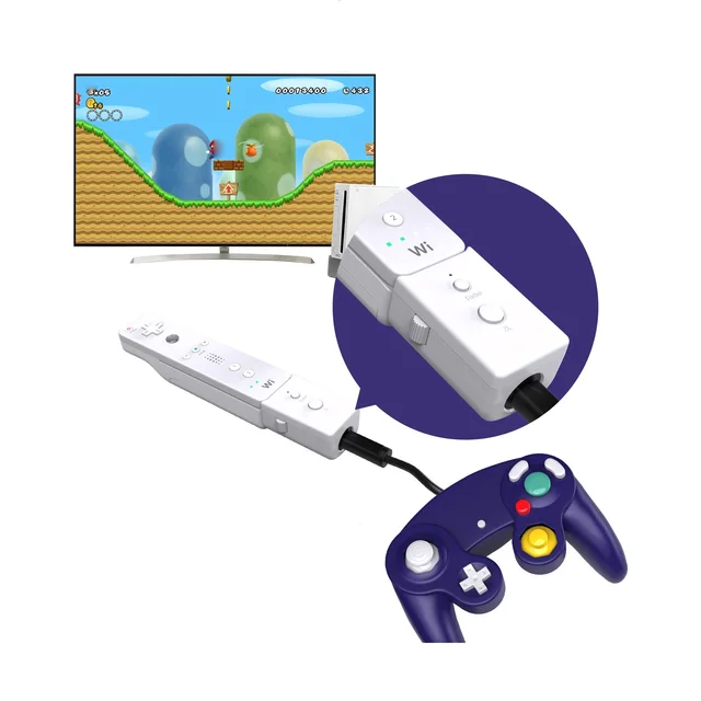 Wii と コントローラー NINTENDO WII Remote Motion Plus Controller Mario Luigi Yoshi