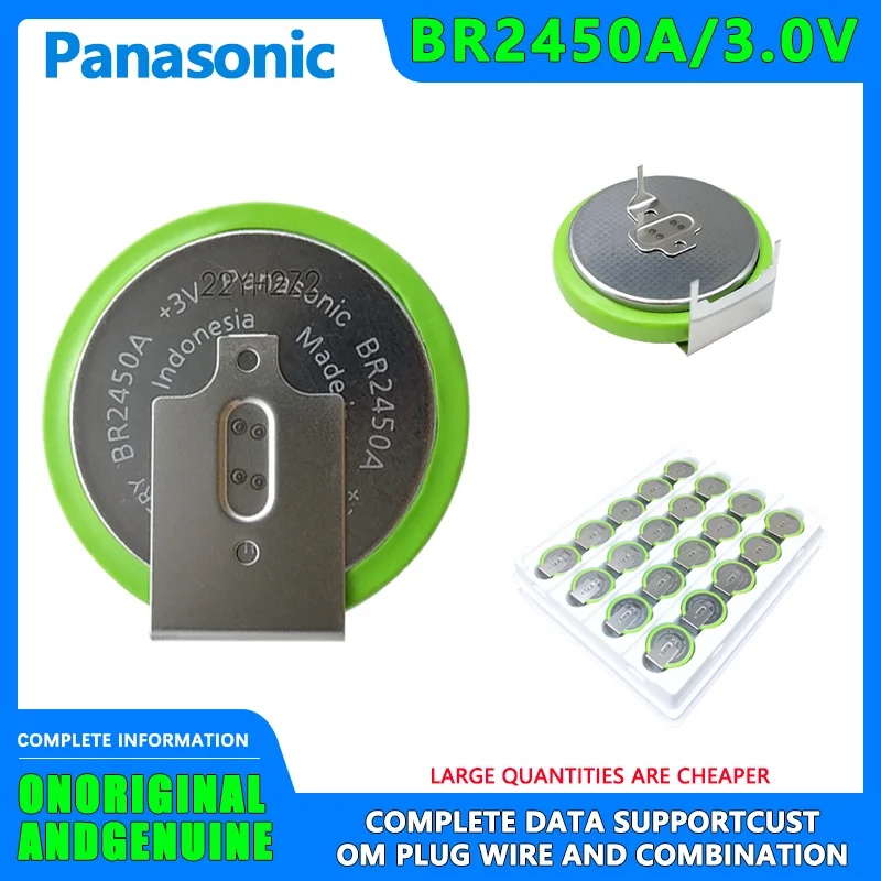 1x-Panasonic-BR2450A-GBN-battery-3V-high-low-temperature-resistant ...