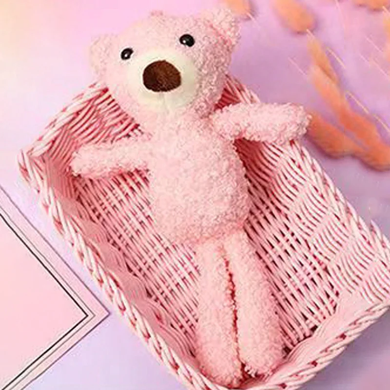 1 cartoon bear shape pet plush toy for pet interactive play Valentine's Day, party, birthday gifts 4