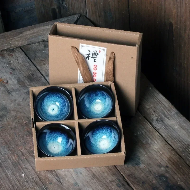 Ceramic Tea Cup Set 4pcs For Tea