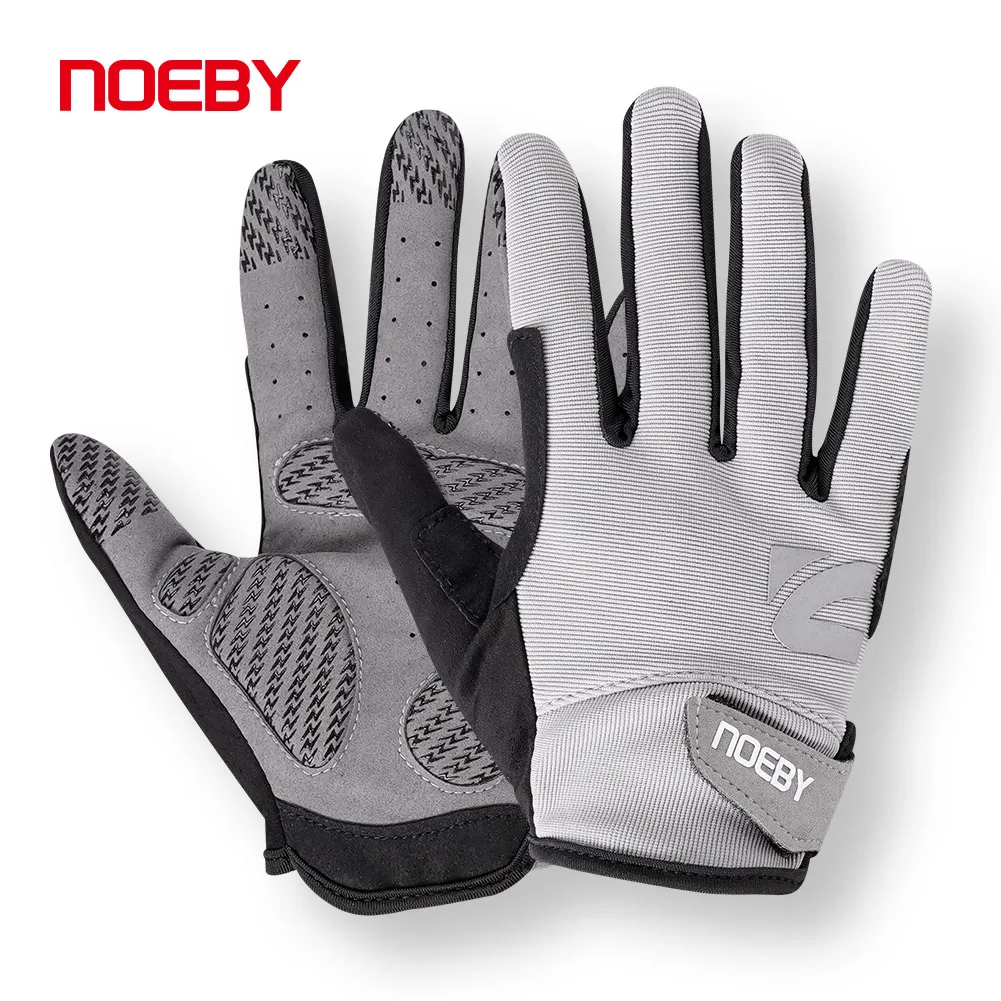 

Noeby Fishing Gloves Non-slip Full Finger Breathable Outdoor Sun Protection Anti-UV Cycling Running Glove Men Women Pesca Tackle