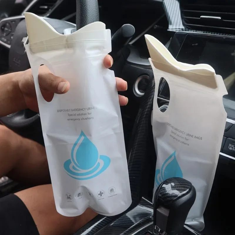 Portable Car Emergency Urine Bag Large Capacity Dual-use