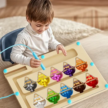 Magnetic Bead Maze Toy 1