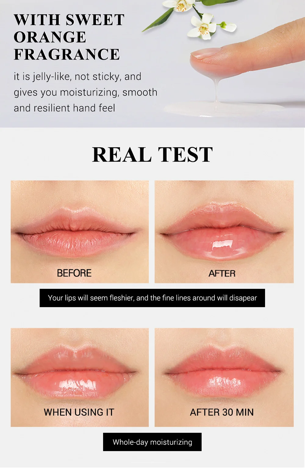 Lanbena instant volumisant lip plumper gloss hydratant pour lèvres_voghion.com