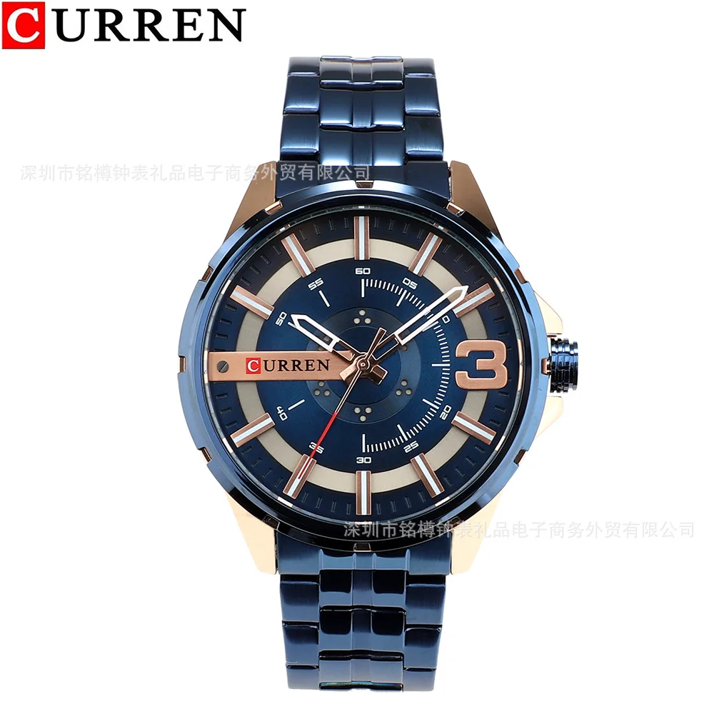 

Curren Man Wristwatch Chronograph Calendar Sport Men Watch Military Army Top Brand Luxury Genuine Leather Male Clock Gift