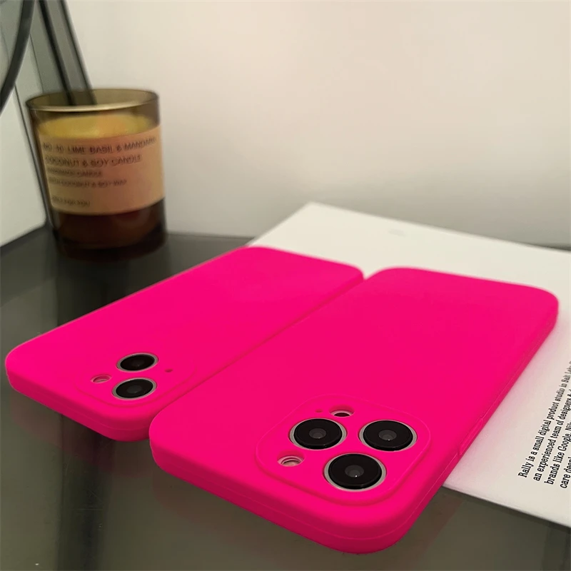 ASTUBIA Official Square Liquid Silicone Phone Case For iPhone 11 12 13 Pro Max Mini XS Max X XR 7 8 Plus SE 2020 Full Cover iphone 11 Pro Max  silicone case