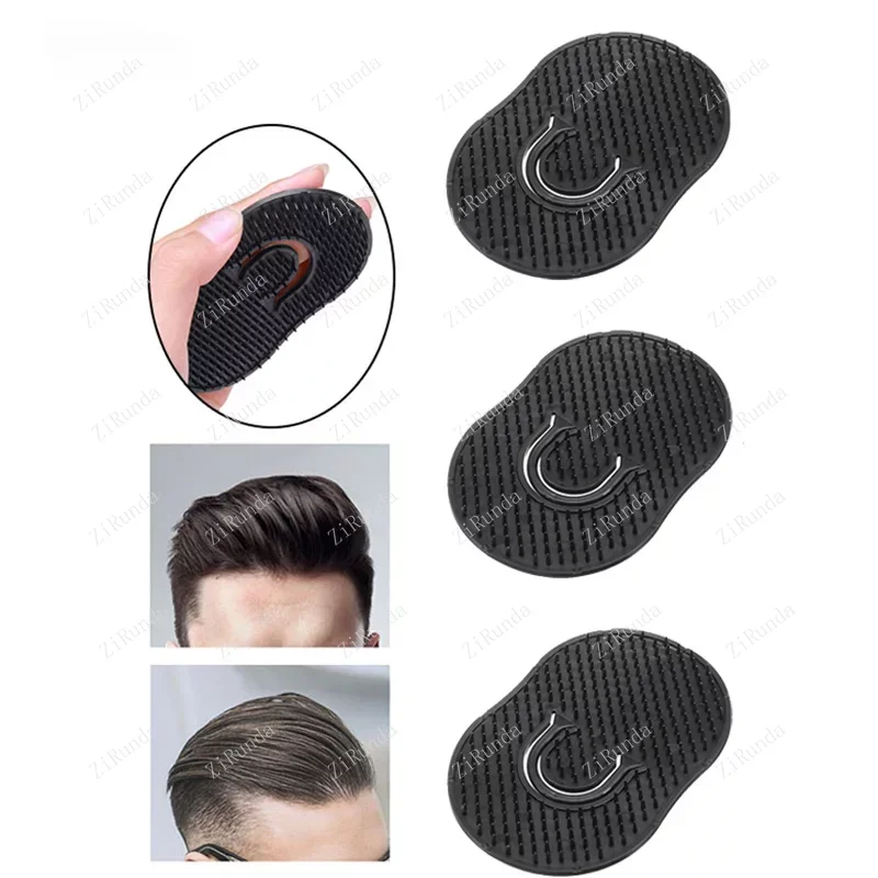 남성용 휴대용 수염 라운드 헤어 브러시, 포켓 여행 빗, 마사지 브러시, Cabello 웨이브 브러시