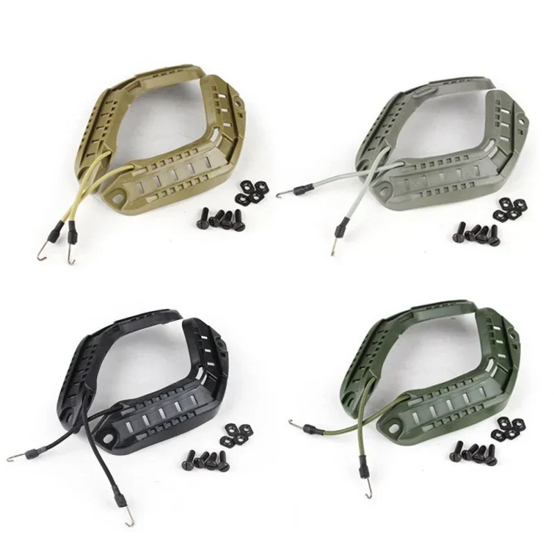 

Адаптер для шлема с боковыми рельсами и шнурком, военный тактический аксессуар для шлема OPS Core, охоты, пейнтбола