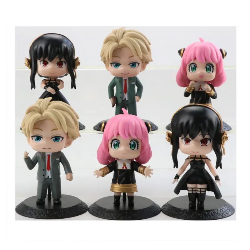 

Anime 6 Options SPY×FAMILY Anya Alstreim Doll Action Figure Model Collection Hobby Gifts Toys