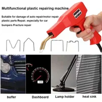 50W Handy Plastics Welders Garage Tools Hot Staplers Machine Staple PVC Repairing Machine Car Bumper Repairing Welding Tool 2