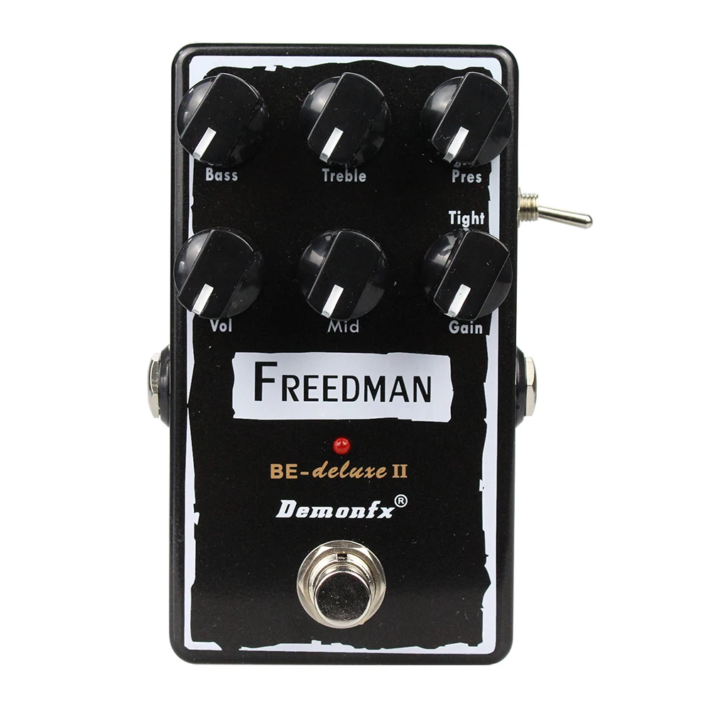 Demonfx Handmade upgraded TS9 And TS808 Overdrive Tube Red 2