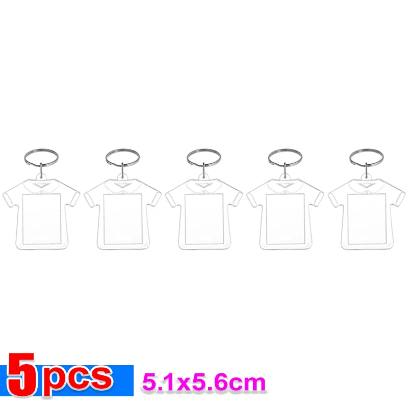 Customizable Clear Acrylic Keychain Frame - Perfect