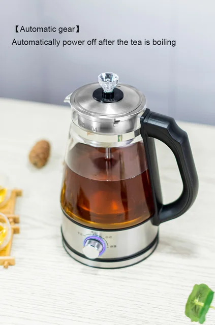 Teapots Electric Kettle Glass Water Kettle Smart Thermo Pot Coffee Water  Boiler 220v Kitchen Appliances Tea