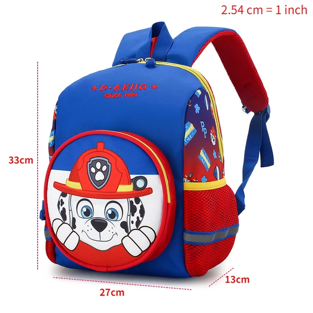 Anime Paw Patrol Children's Backpacks Cartoon Figure Skye Everest Marshall Chase Kindergarten Schoolbag High Capacity Kids Bags 6
