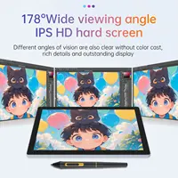 BOSTO BT-101A Portable Graphics Drawing Tablet 10.1 Inch IPS Screen Display with Finger Touch Anti-glare 16384 Pressure Level - Image 2