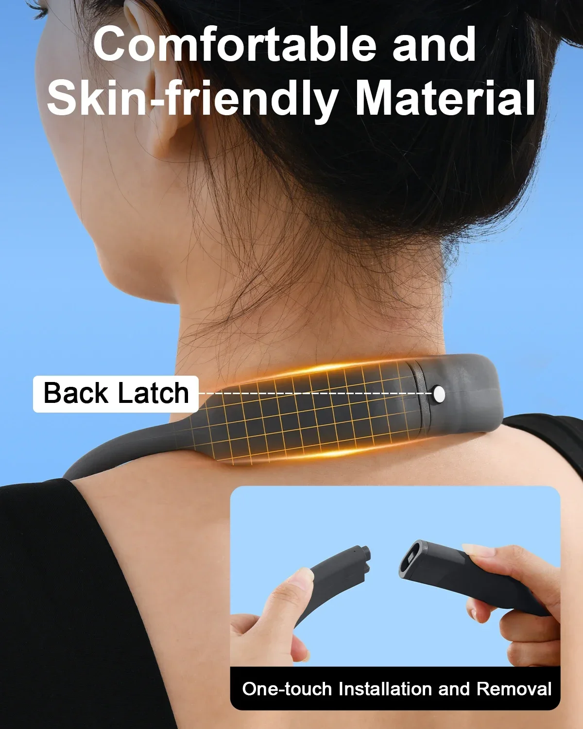 Eary Action Camera Necklace Chest Strap Neck Phone Holder Mount For POV Shots Vlog Recording Selfie Compatible With GoPro DJI