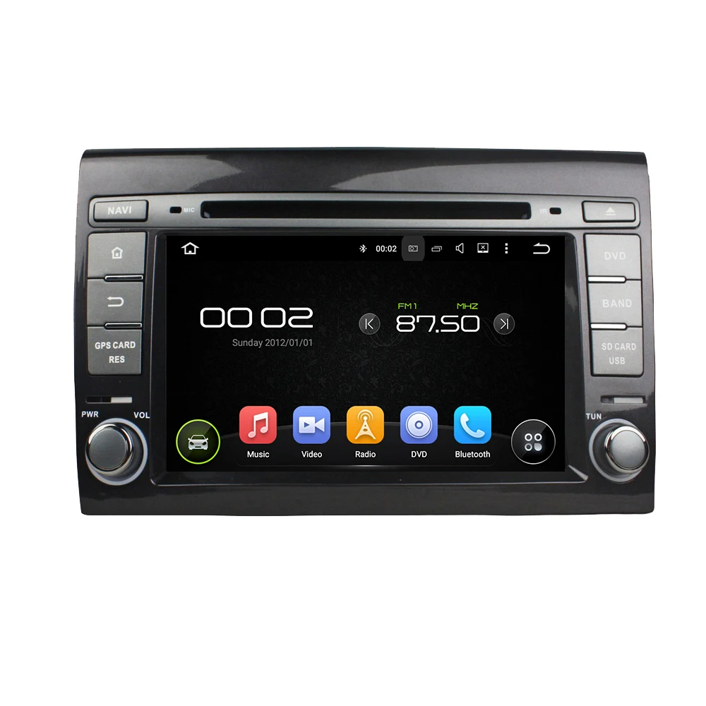 

For Fiat BRAVO 2007 - 2012 Android 11 Car Radio GPS Navigation Multimedia Player Auto Audio Stereo Carplay DSP Touch Screen
