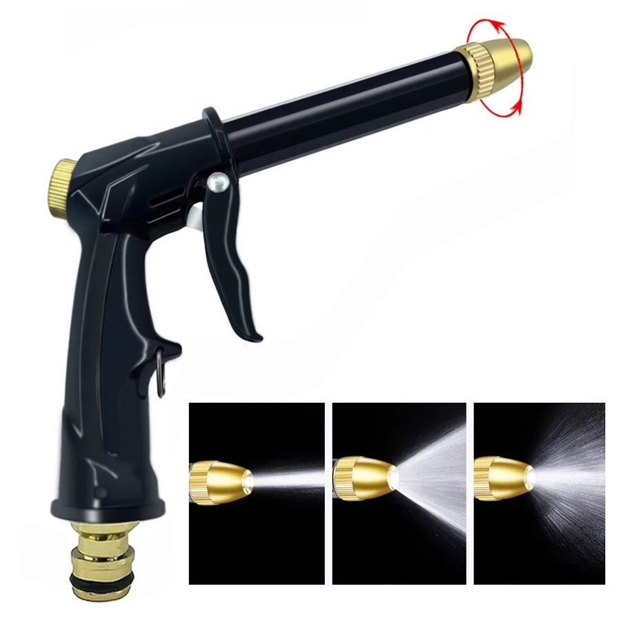 새로운 휴대용 자동차 세척 도구 고압 스프링클러 물총 세차기 정원 물주기 호스 노즐 폼 랜스 ?