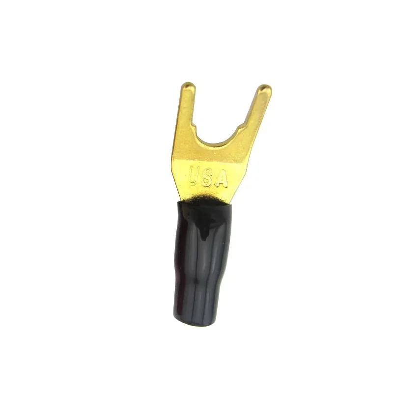 Conectores Banana Plug, Adaptador Banana, Altifalante Fork, 20pcs, 10 pares