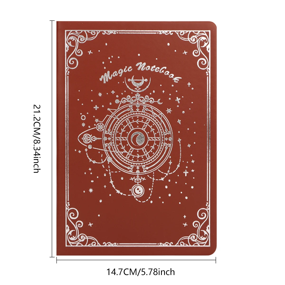 Blank Inner Page PU Magic Notebook