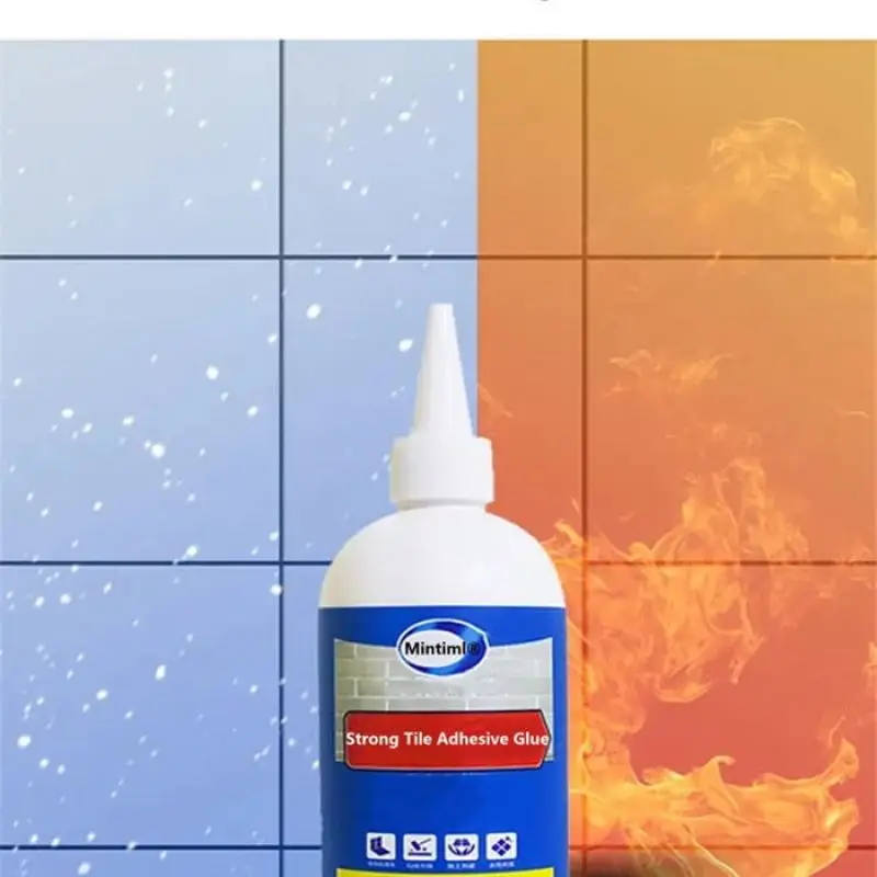 260ml Tile Repair Glue Impermeable Tile Adhesive Glue Heavy Duty Wall  Stickers Easy Bonded For Loose