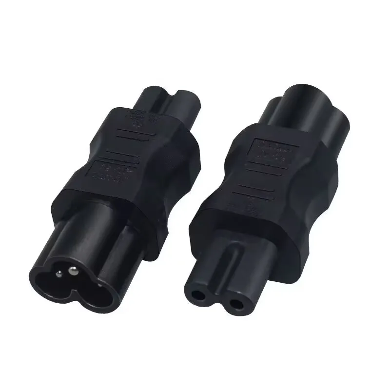 UPS 변환 커넥터, 암수 EU 미국 전원 코드 플러그 어댑터 소켓, IEC320 C5 C7 C13 C14-C5 C6 C7 C8 C15, 1 개