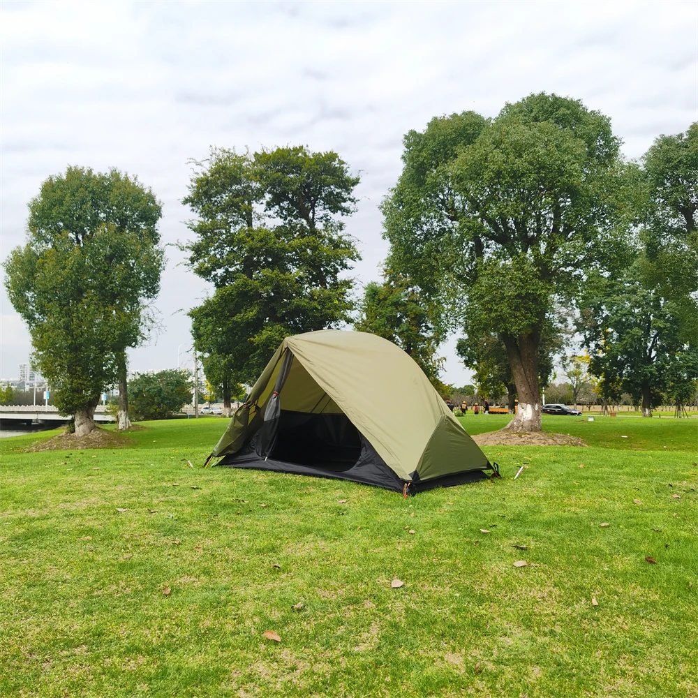 montbell moonlight tent 1 モンベル ムーンライトテント1型｜設営は