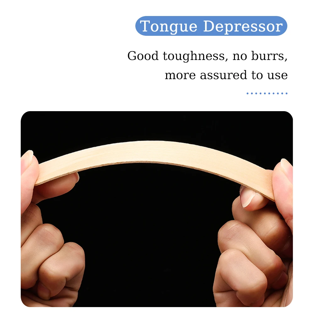 100/50/5pcs Disposable Tattoo Wooden Tongue Depressor Individually Paper Packing for Tattoo Waxing Stick Tattoo Accessories 6
