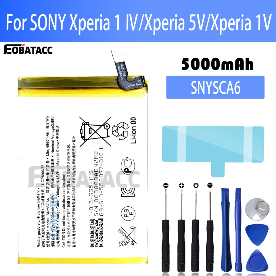 Batterie d'origine 3200mAh LIP1654ERPC pour Sony Xperia XA2 L2 L3 I3312