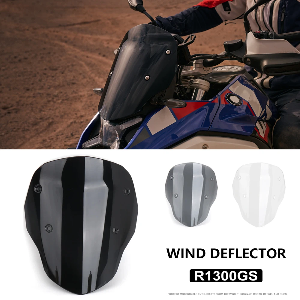 

New Windscreen Windshield Fairing Wind Deflector Screen Motorcycle Accessories For BMW R1300GS R1300 GS R 1300 GS r1300gs
