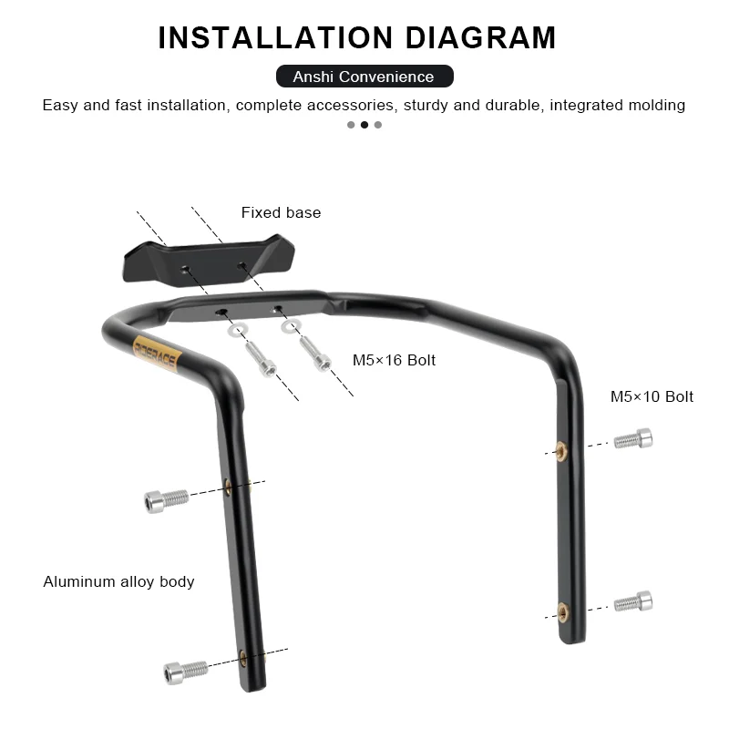 Stabilizzatore Per Borsa Da Sella Bici - Supporto Anti-Scadenza Per Borsa Posteriore E Bottiglia - Foto 10