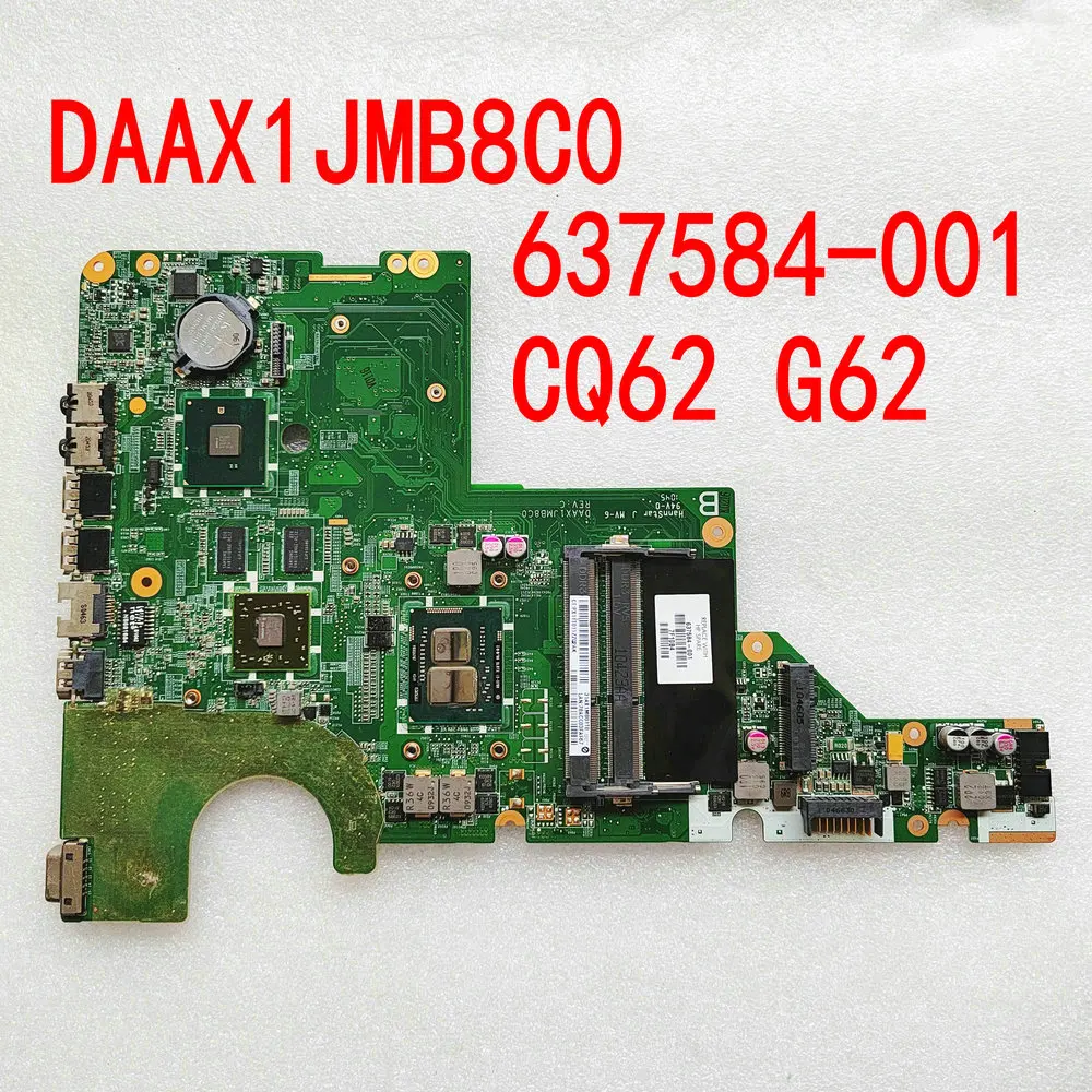 637584 001 For Hp G62 Notebook Daax1jmb8c0 G62 G42 454tx G42 480tx G62 454tx G62 460tx Laptop 