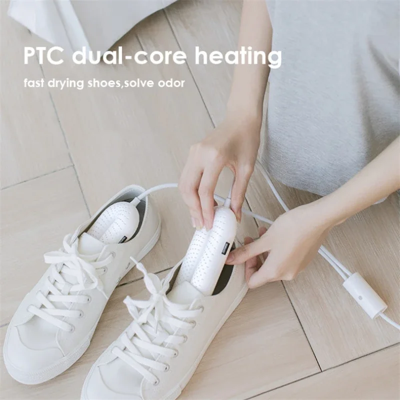 

220V New Intelligent Timer Shoe Dryer Household Electric Shoe Drying Machine PTC Safety Heating Element Retractable Shoe Dryer