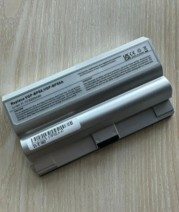 Bateria para Sony Vaio Vgp-bps8 Vgn-fz140e Fz240e Vgp-bps8 Pcg394l Vgp-bps8a Vgp-bps8b Vgn-fz20 Vgn-fz25 Novo - Imagem 2