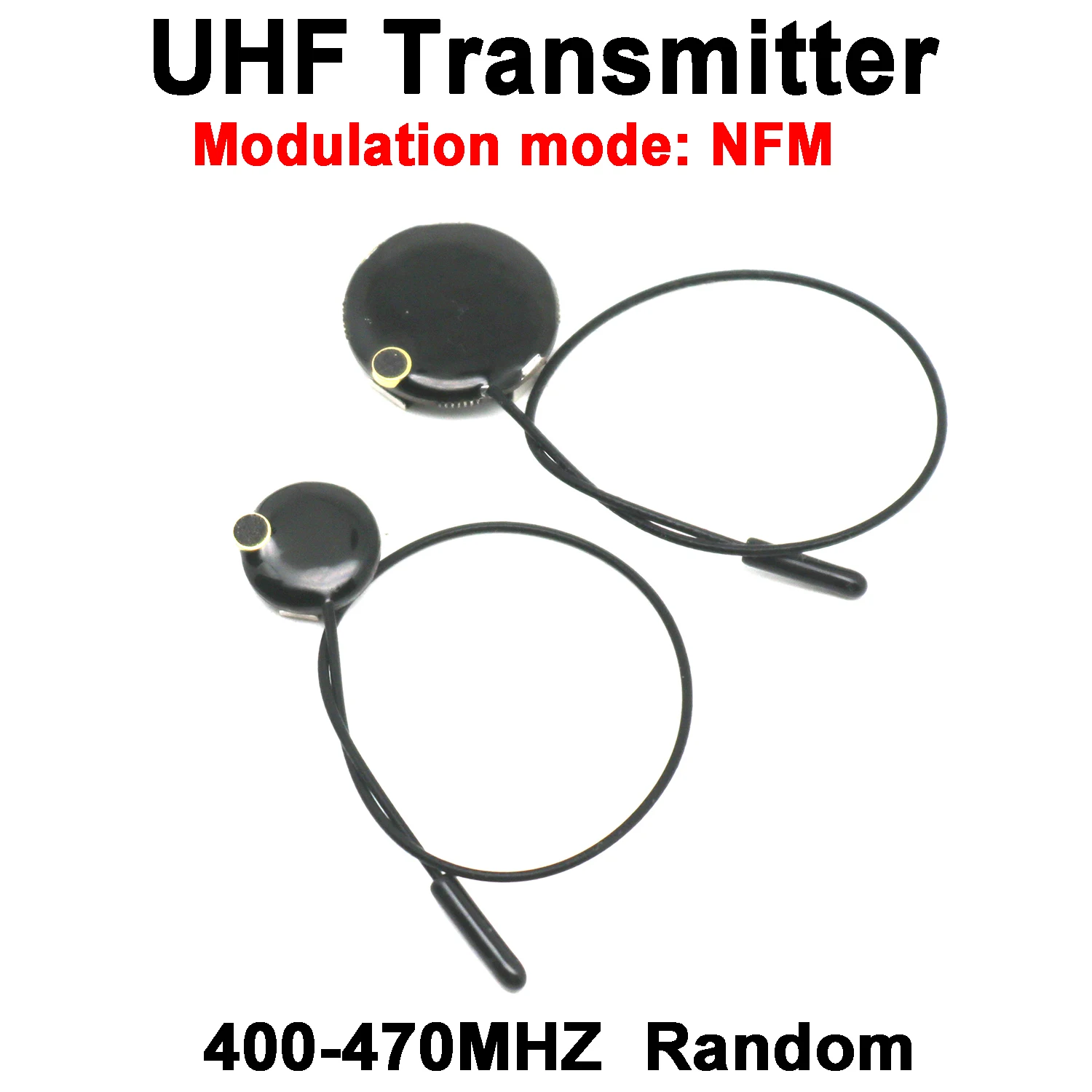 FM NFM UHF Transmitter 400-470M Transmit Wireless Microphone Radio ...